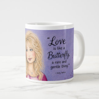 Love is like a Butterfly  Large Coffee Mug