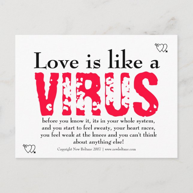 Love is like postcard (Front)