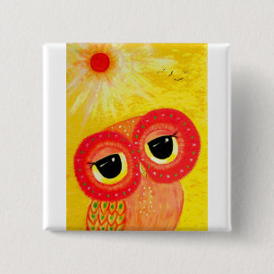 Love Is LIke The Sun 15 Cm Square Badge