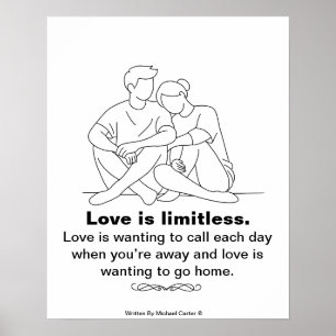 Love is limitless__Poster Poster