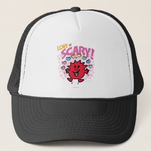 Love Is Little Miss Scary Trucker Hat