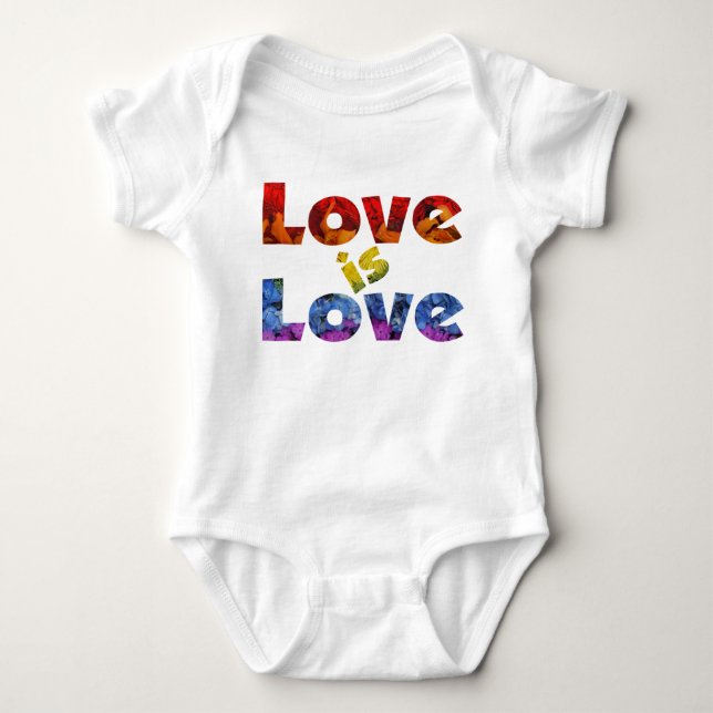 Love is Love Baby Bodysuit (Front)