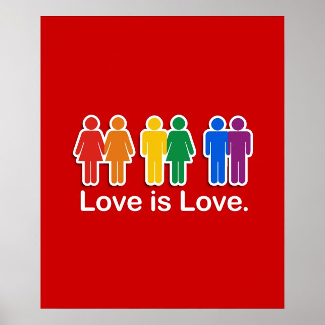 LOVE IS LOVE BASIC POSTER (Front)