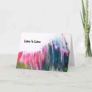Love is Love Blank Card