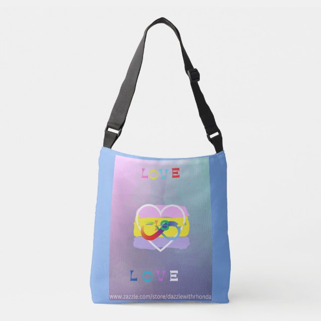 Love is Love Crossbody Bag (Front)