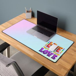 Love is Love Desk Mat