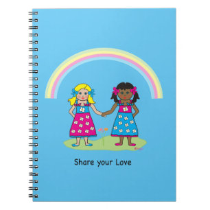 LOVE is LOVE - Equality for All Spiral Notebook