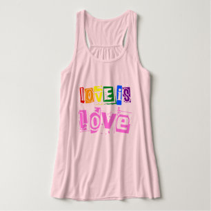 Love is Love Gay Pride Equality Support LGBTQ Singlet