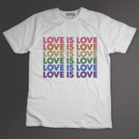 Love Is Love Gay Pride LGBT Ally Rainbow LGBTQ