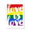 Love is Love Gay Pride Motivational Poster
