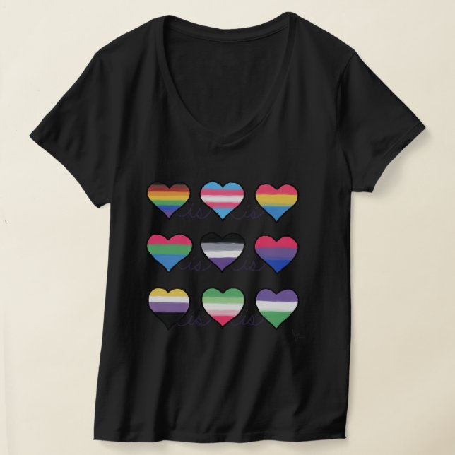 Love is Love is Love T-Shirt (Laydown)