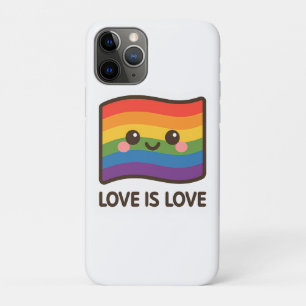 Love is Love – Kawaii Rainbow Design Case-Mate iPhone Case