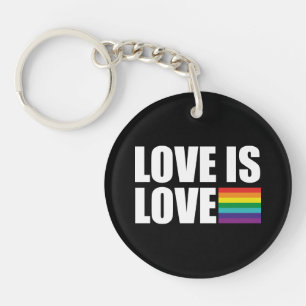 Love is Love Key Ring
