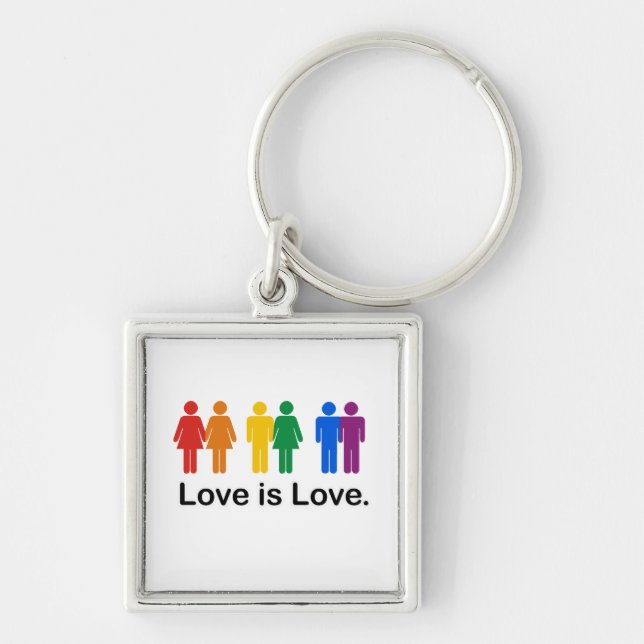 Love is Love Key Ring (Front)
