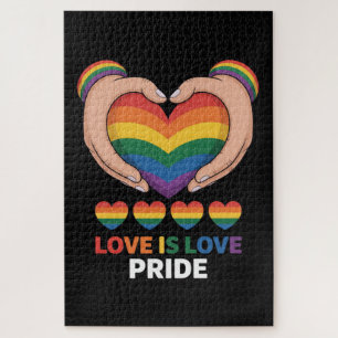 Love is Love LGBQT Jigsaw Puzzle