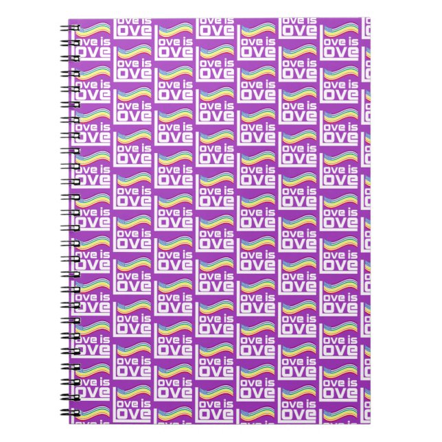 Love is love notebook (Front)