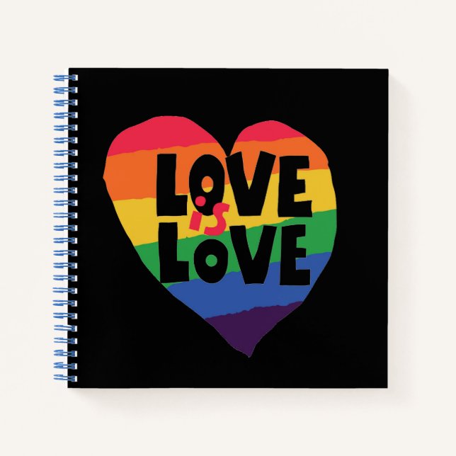 Love is Love Notebook (Front)