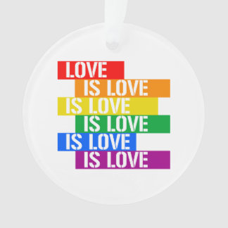 Love is Love Ornament