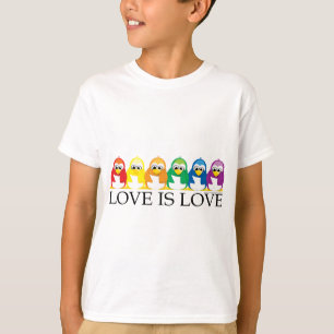 Love Is Love: Penguins T-Shirt
