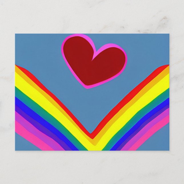 Love Is Love Postcard (Front)