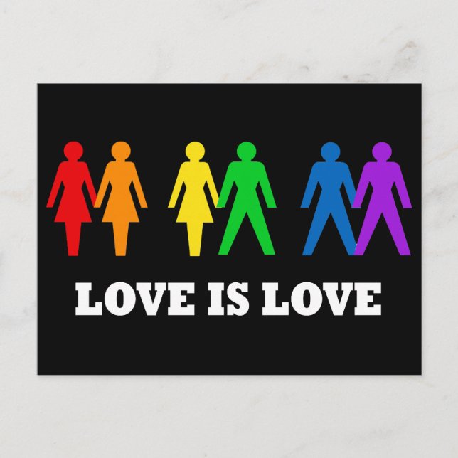 Love is Love Postcard (Front)