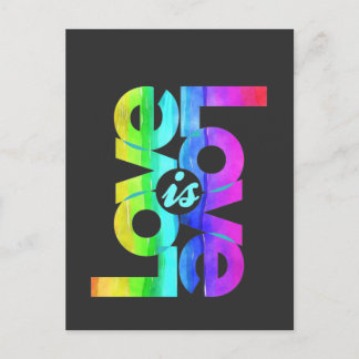 Love is Love Postcard