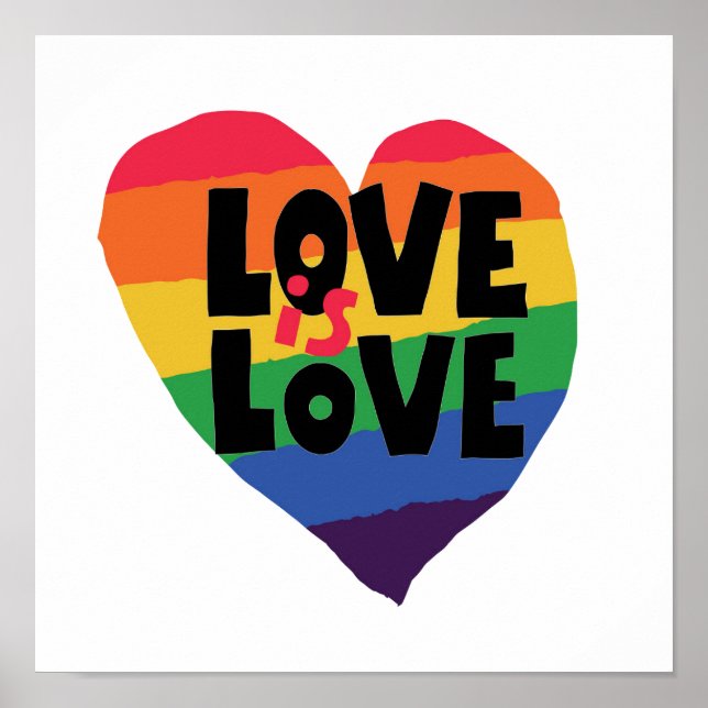 Love is Love Poster (Front)