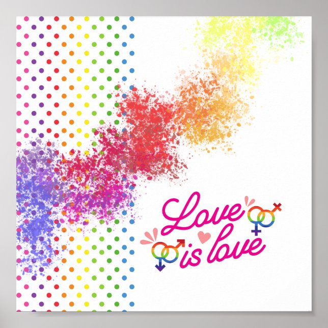 Love is Love Poster (Front)