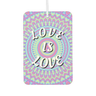 Love Is Love Pride  Air Freshener