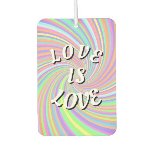 Love Is Love Pride  Air Freshener