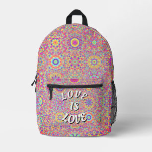 Love Is Love Pride Air Freshener Printed Backpack