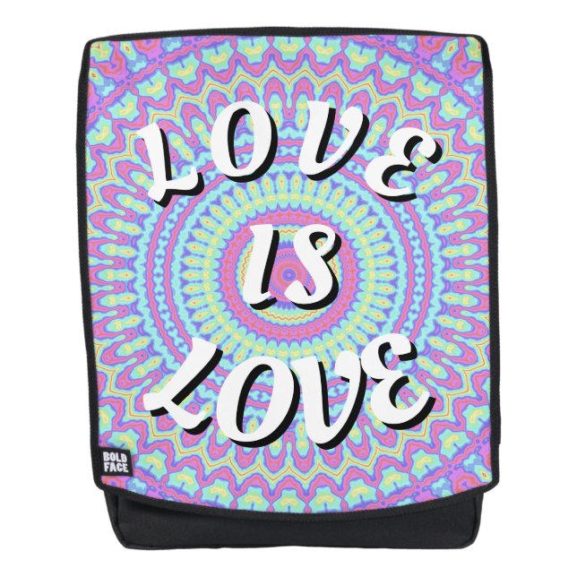 Love Is Love Pride Backpack (Front)
