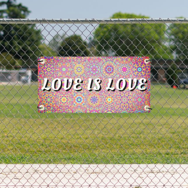 Love Is Love Pride Banner (Insitu)