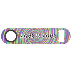 Love Is Love Pride Bar Key