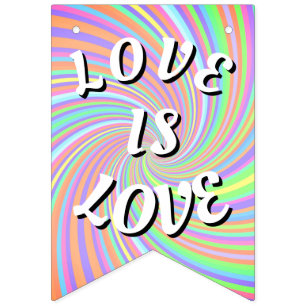 Love Is Love Pride Bunting