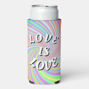Love Is Love Pride Can Cooler