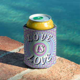 Love Is Love Pride Can Cooler