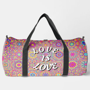 Love Is Love Pride Duffle Bag