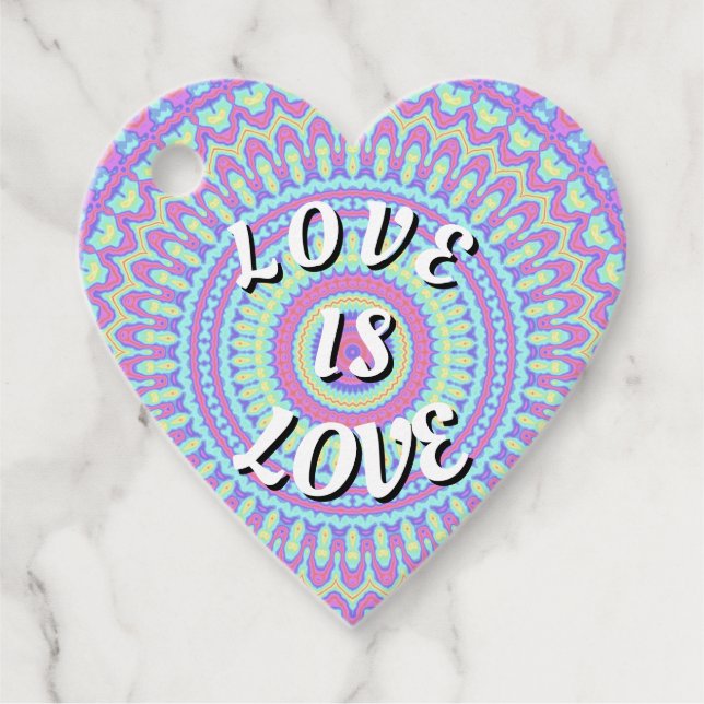 Love Is Love Pride Favour Tags (Front)