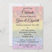 Love Is Love Pride Floral Bridal Shower