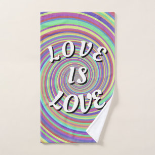 Love Is Love Pride Hand Towel