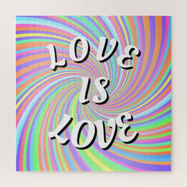 Love Is Love Pride Jigsaw Puzzle (Vertical)
