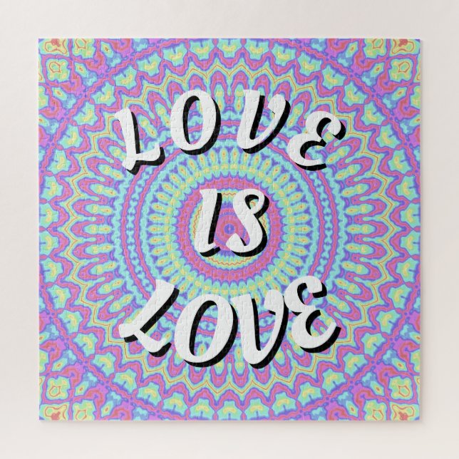Love Is Love Pride Jigsaw Puzzle (Vertical)