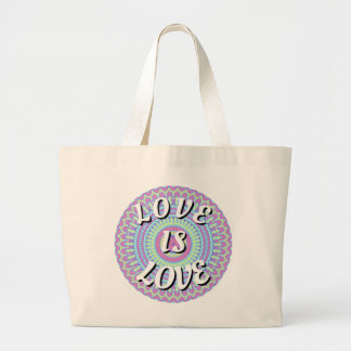 Love Is Love Pride Large Tote Bag