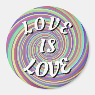 Love Is Love Pride   Magnet