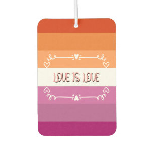 Love is Love Pride Month Air Freshener