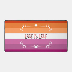 Love is Love Pride Month Desk Mat