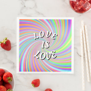 Love Is Love Pride Napkin