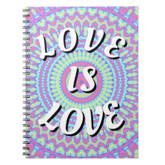 Love Is Love Pride Notebook
