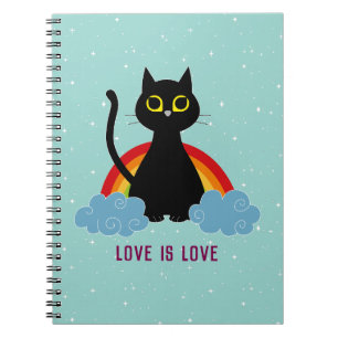 LOVE IS LOVE pride notebook